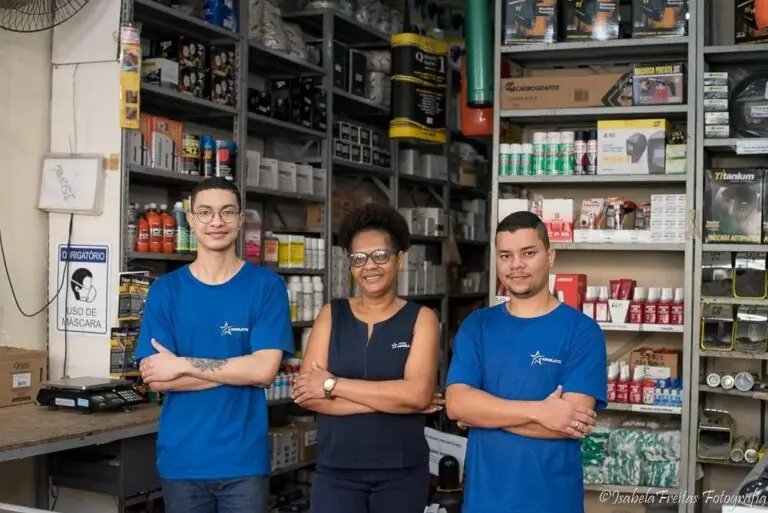 Mostra a Equipe da LOja Isopro